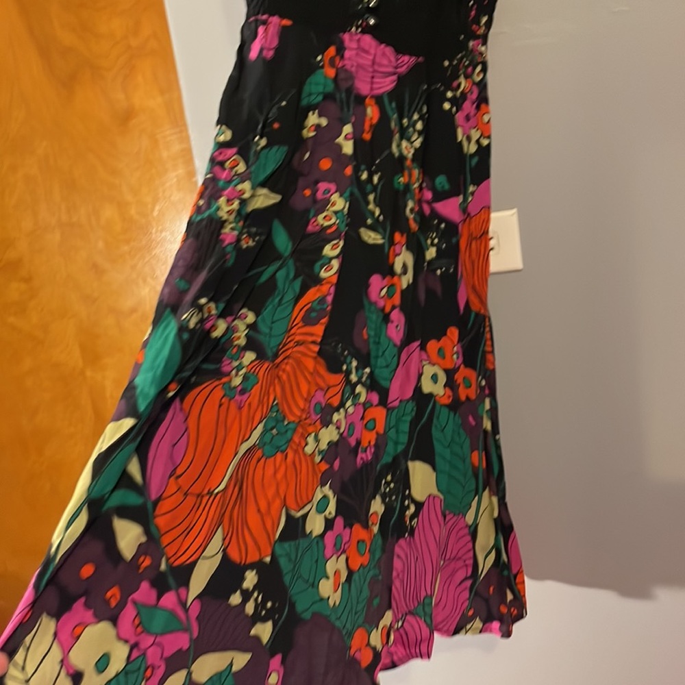 H&M flower/ flowy tank dress size 6 - Picture 4 of 5